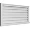 Ekena Millwork Vertical Surface Mount PVC Gable Vent w/ 2"W x 2"H , Brickmould Sill Frame, 42"W x 20"H GVPVE42X2003SN - alternate 3